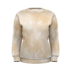 Pattern Background Beige Cream Women s Sweatshirt by Sapixe