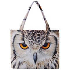 Owl Face Mini Tote Bag by Sapixe