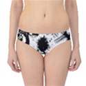 Pattern Color Painting Dab Black Hipster Bikini Bottoms View1