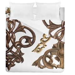 Pattern Motif Decor Duvet Cover Double Side (queen Size) by Sapixe