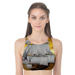 Pirate Ship Tank Bikini Top by Sapixe