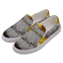 Pirate Ship Men s Canvas Slip Ons by Sapixe