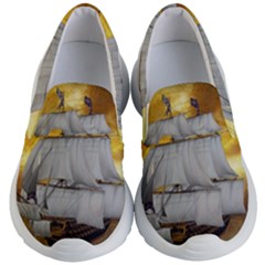 Pirate Ship Kid s Lightweight Slip Ons by Sapixe