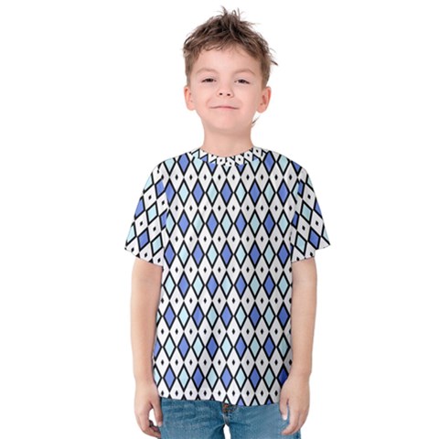 Blue Jess Kids  Cotton Tee by jumpercat