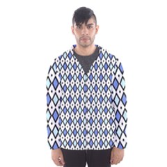 Blue Jess Hooded Wind Breaker (men) by jumpercat