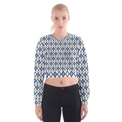 Blue Jess Cropped Sweatshirt by jumpercat