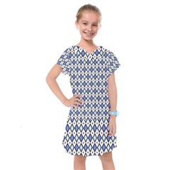 Blue Jess Kids  Drop Waist Dress by jumpercat