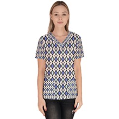 Blue Jess Scrub Top by jumpercat