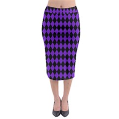 Jester Purple Midi Pencil Skirt by jumpercat