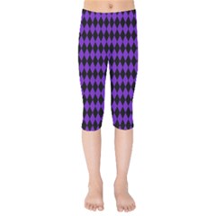 Jester Purple Kids  Capri Leggings  by jumpercat