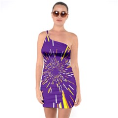 Space Trip 1 One Soulder Bodycon Dress by jumpercat