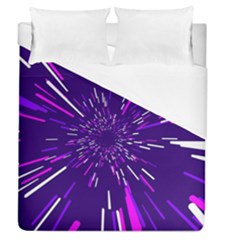 Space Trip 2 Duvet Cover (queen Size) by jumpercat