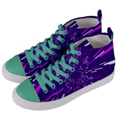 Space Trip 2 Women s Mid-top Canvas Sneakers by jumpercat