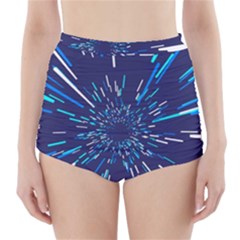 Space Trip 3 High-waisted Bikini Bottoms by jumpercat