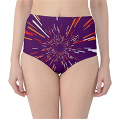 Space Trip 4 High-waist Bikini Bottoms by jumpercat