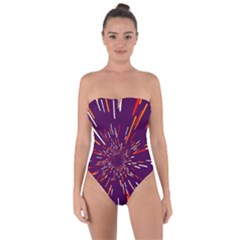 Space Trip 4 Tie Back One Piece Swimsuit by jumpercat