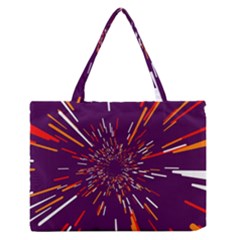 Space Trip 4 Zipper Medium Tote Bag by jumpercat