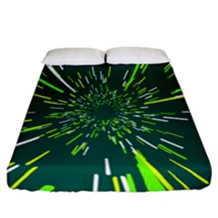 Space Trip 5 Fitted Sheet (california King Size) by jumpercat