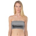 Triangulate Black And White Bandeau Top View1