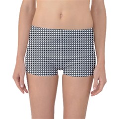 Triangulate Black And White Boyleg Bikini Bottoms by jumpercat