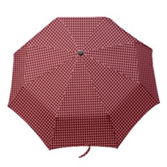 Red Triangulate Folding Umbrellas by jumpercat