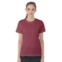 Red Triangulate Women s Cotton Tee View1