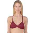 Red Triangulate Reversible Tri Bikini Top View1