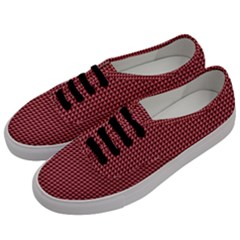 Red Triangulate Men s Classic Low Top Sneakers by jumpercat