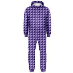 Purple Triangulate Hooded Jumpsuit (men)  by jumpercat