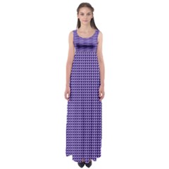 Purple Triangulate Empire Waist Maxi Dress by jumpercat