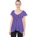 Purple Triangulate Lace Front Dolly Top View1