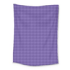 Purple Triangulate Medium Tapestry by jumpercat