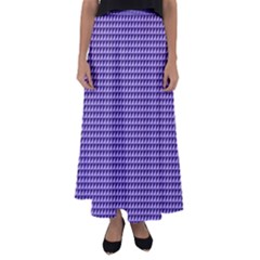 Purple Triangulate Flared Maxi Skirt by jumpercat