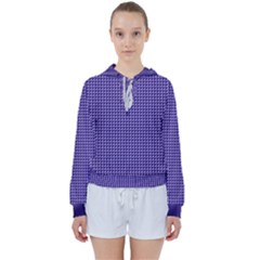 Purple Triangulate Women s Tie Up Sweat by jumpercat