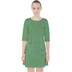 Green Triangulate Pocket Dress by jumpercat