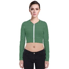 Green Triangulate Bomber Jacket by jumpercat