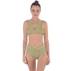 Ocre Triangulate Bandaged Up Bikini Set  by jumpercat