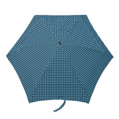 Blue Triangulate Mini Folding Umbrellas by jumpercat