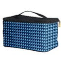 Blue Triangulate Cosmetic Storage Case View3