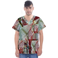 Hidden Strings Of Urity 10 Men s V-neck Scrub Top