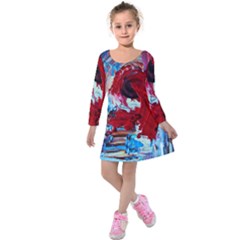 Dscf2258 Point Of View Kids  Long Sleeve Velvet Dress by bestdesignintheworld