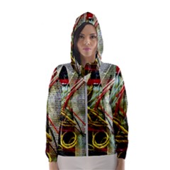 Hidden Strings Of Purity 15 Hooded Wind Breaker (women) by bestdesignintheworld