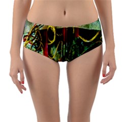 Hidden Strings Of Purity 13 Reversible Mid-waist Bikini Bottoms by bestdesignintheworld