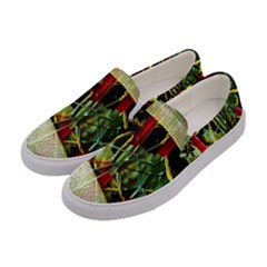 Hidden Strings Of Purity 13 Women s Canvas Slip Ons by bestdesignintheworld