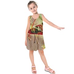 Hidden Strings Of Purity 12 Kids  Sleeveless Dress by bestdesignintheworld