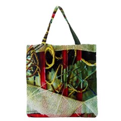 Hidden Strings Of Purity 13 Grocery Tote Bag by bestdesignintheworld