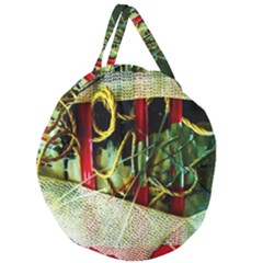 Hidden Strings Of Purity 13 Giant Round Zipper Tote by bestdesignintheworld