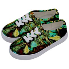 Girl In A Bar Kids  Classic Low Top Sneakers by bestdesignintheworld