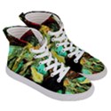 girl in a bar Women s Hi-Top Skate Sneakers View3