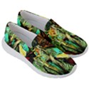 girl in a bar Women s Lightweight Slip Ons View3